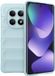 Techsuit Magic Shield Silicone Back Cover - Blauw - Geschikt voor Xiaomi Redmi Note 15 4G/5G / Xiaomi Poco M8