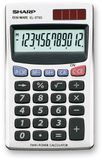 Sharp EL-379SB Pocket Basic Calculator White