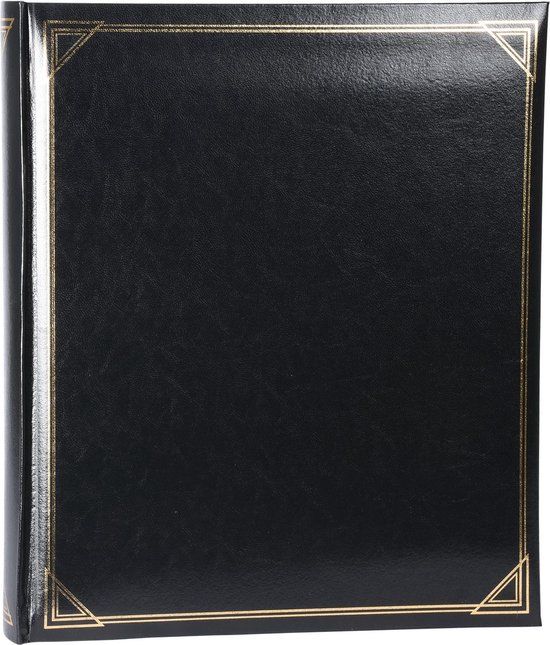 Henzo Promo Classic Fotoalbum - 500 foto's - Zwart - Plakalbum - 100 pagina's