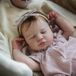 Reborn-pop, dormant, 50 cm, avec un corps en coton, poupée bébé