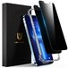 UNBREAKcable Inkijkwerende folie voor iPhone 13 / iPhone 13 Pro en iPhone 14 (6,1 inch) [2 stuks] [9H hard] Privacy Screen met anti-spy, krasbestendig, anti-vingerafdruk en bubbelvrij