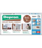 Quelyd DEPRON platen DIN G6 - dikte 6 mm - warmte-isolerende plaat - isolatie voor binnenmuren - kleur: wit - 10 platen van 1 m² (100 x 100 cm)