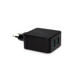 Fantec QC3-A22 Universeel Zwart AC Binnen