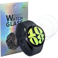 Phonillico® Gehard Glas voor Samsung Galaxy Watch 6 44mm [Pack van 2] Anti-kras Horloge Screenprotector