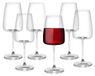 DUKA Set de verres - Verres thermiques, verres à boire - Set de 6 verres à vin, 500 ml, cristal, GUSTAV DUKA