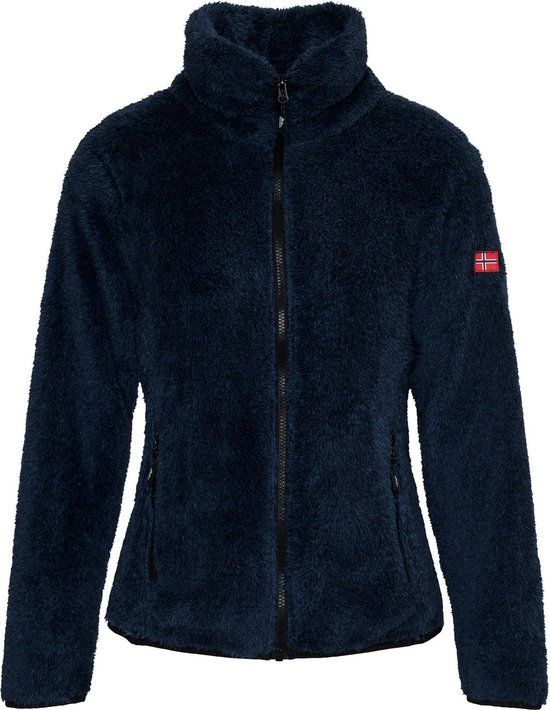 Nordberg Evy Fleece Vest - Dames - Navy Sky - Maat L