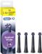 Oral-B iO Radiant White Opzetborstels - Zwart - 4 stuks
