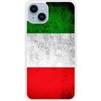 Apple iPhone 14 Drapeau italie Verstevigd hoesje met sublimatie bedrukking