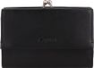 Esquire New Silk Billfold Portemonnee Dames Leer 13 cm Zwart