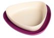 eKoala set de assiettes eKkoli biologique violet/blanc 2 pièces