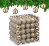 Relaxdays Kerstballen set van 100