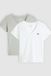 Levi's Perfect T-shirt met V-hals (2 stuks) - Dames - M - Veelkleurig / 2 Pack V Neck White + & Starstruck Heather