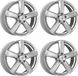 Dezent TU Silber Felgen, 7.0Jx17, 5x112, geeignet für Mercedes-Benz A, B, C, CLA, GLB