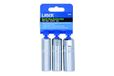 Laser 7295 Dunwandige bougiedopsleutelset 3/8 inch D, 3-delig
