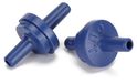 OEM Aquarium 20 terugslagventielen voor aquaria, 4 mm slang, blauw