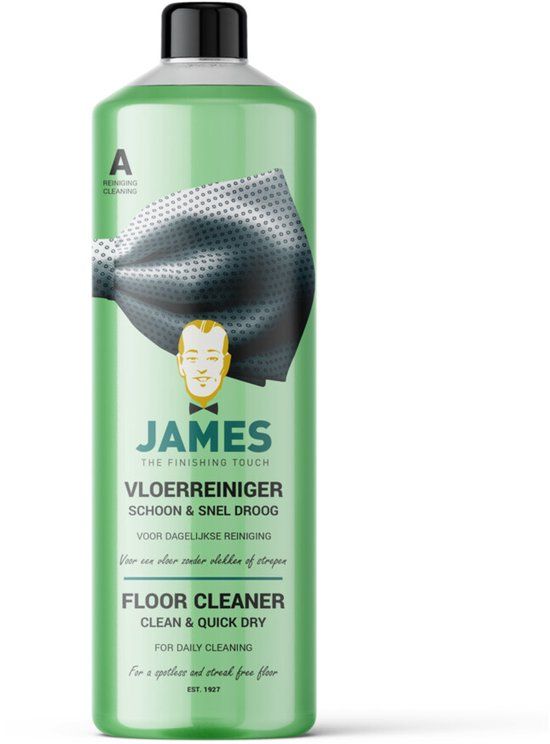 James 5x Vloerreiniger Schoon & Snel Droog 1 liter