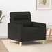 Maison Exclusive - Fauteuil, noir, 60 cm, rembourré
