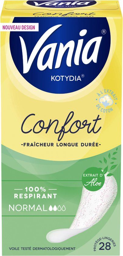 Vania Protege Comfort + Kotydia slip - Blauw/Geel/Groen/Wit - 28 stuks