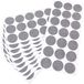 Adsamm FP-15-SA-GR-30-21 210 x viltglijders, grijs, Ø 30 mm