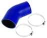 Tuyau en silicone - multicouche, tressé - diamètre intérieur 76 mm - longueur 90 mm - 45 degrés - résistant à la chaleur - tuyau universel