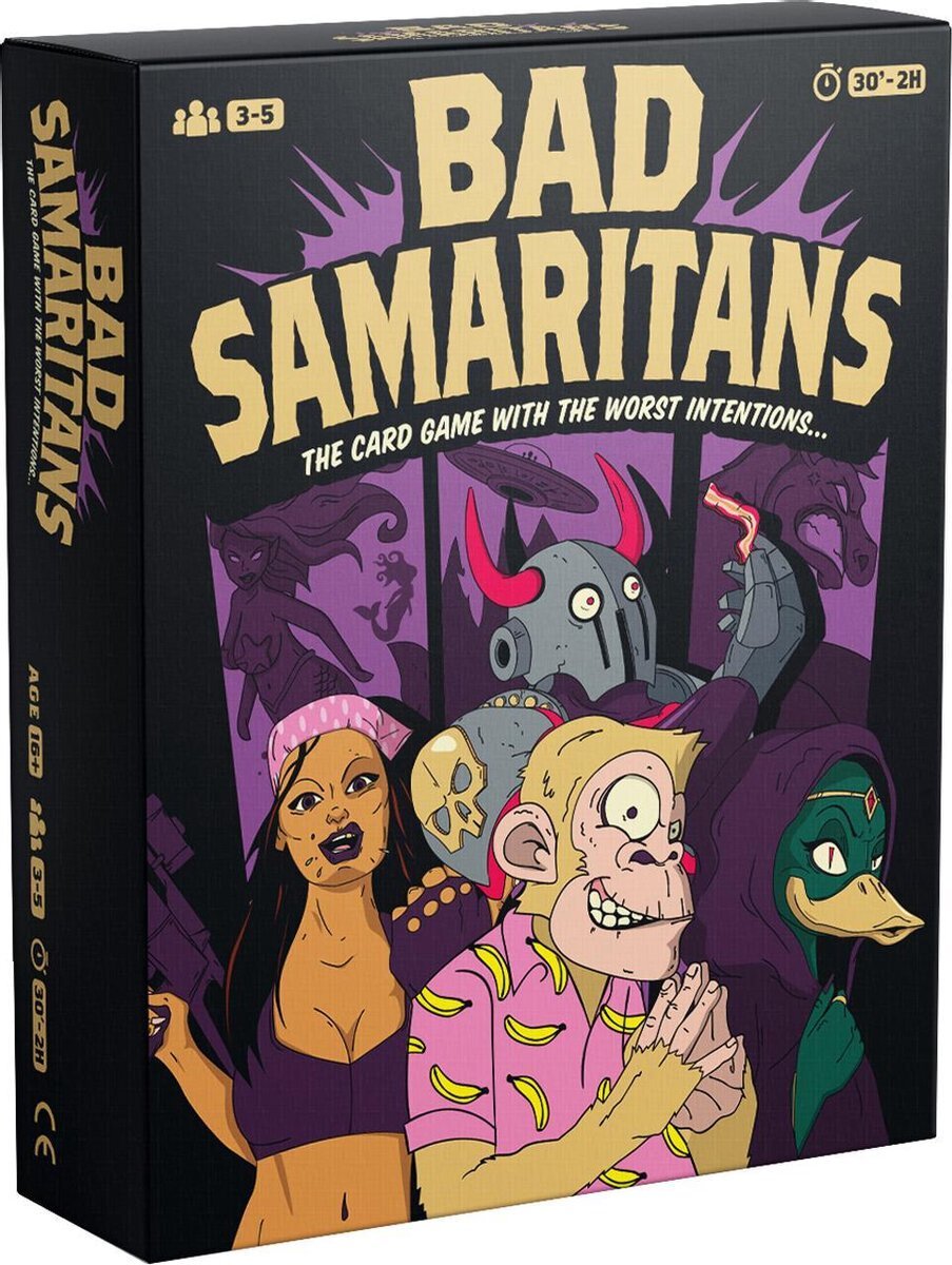 Bad Samaritans Bad Samaritans: The Comic Book Style card game! - Bordspel - kaartspel - partyspel - spel voor volwassenen
