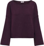 Jdy Jacqueline de Yong Trui Jdyrue Life L/s Boat Neck Pull Knt 15336780 Winetasting Dames Maat - XS