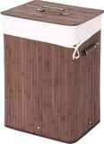 MCW-C21 Bamboo Laundry Hamper - 70L - Brown