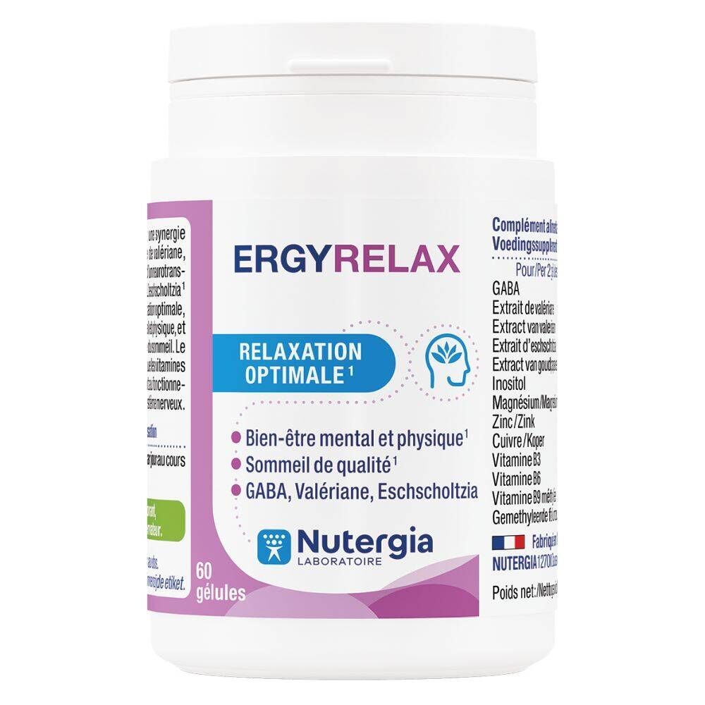 Nutergia Ergyrelax 60 stuks