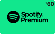 Spotify Premium Giftcard €60