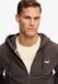 Superdry ESSENTIAL LOGO ZIP HOODIE HB Heren Trui - Carbon Black