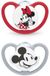 NUK fopspeen baby Minnie silicone 18-36 maanden luchtig design