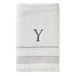 SKL Home Badhanddoek, Y, Katoen, Wit, 28x54