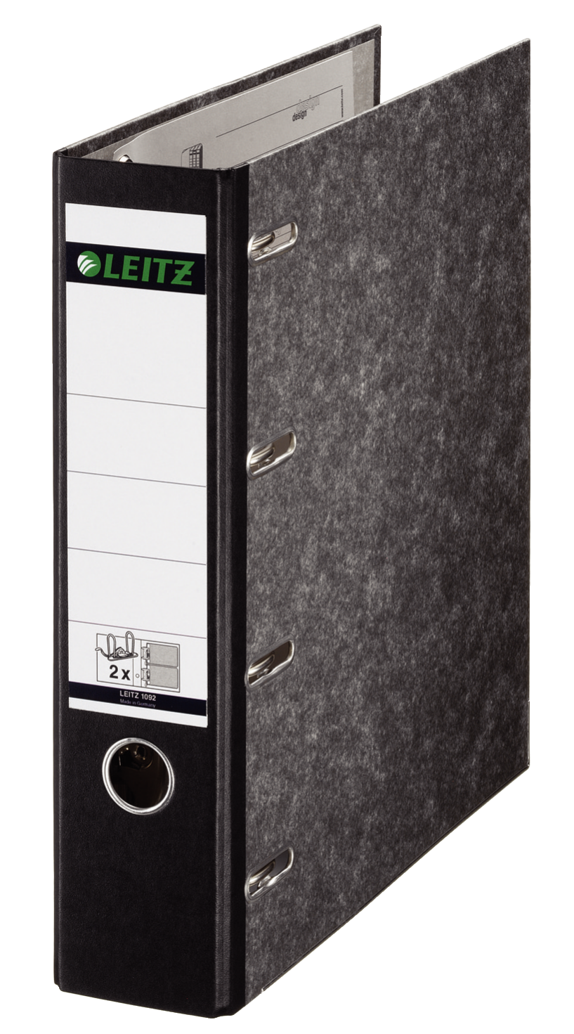 Leitz Giro-bank ordner karton - zwart