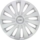 WRC Wieldoppen Sepang 16 inch - zilver - 4 stuks