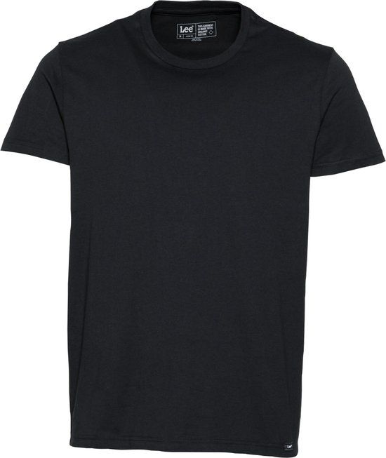 Lee T-shirt (set van 2) zwart - S - Heren