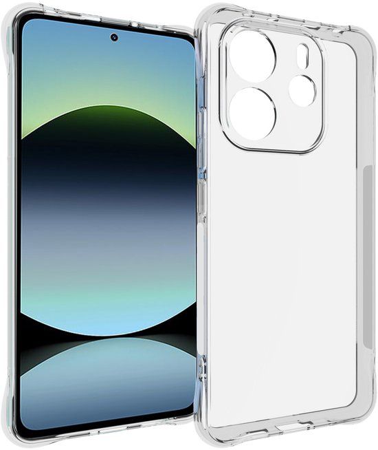 imoshion Shockproof Case voor de Xiaomi Redmi Note 14 5G - Transparant