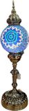 Lampe de table - abat-jour, simple, multicolore