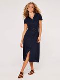 Apricot Vintage-jurk met knopen