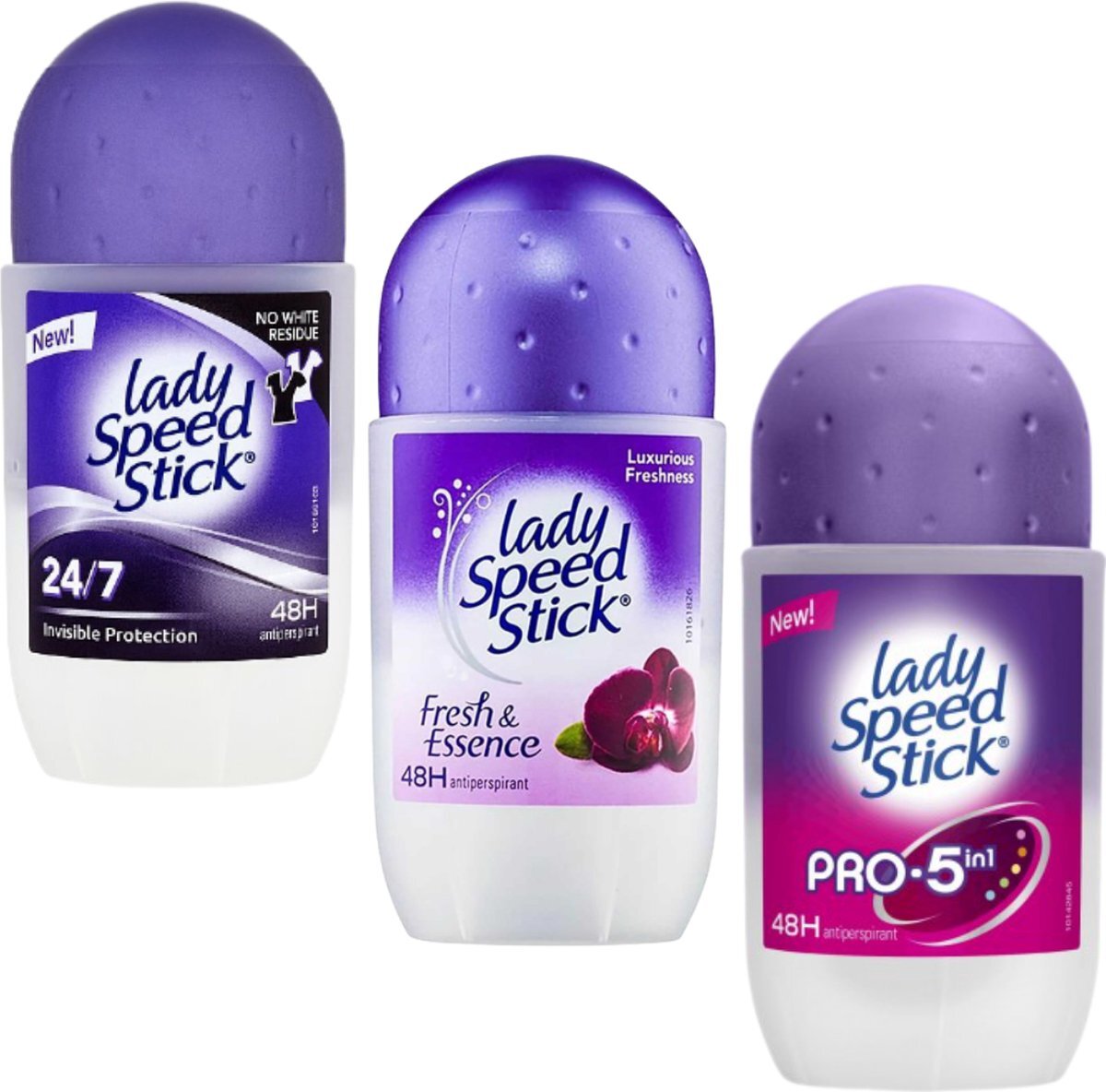 Lady Speed Stick Triple Seduction Rollers Deodorant Deodorant Vrouw