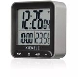 Kienzle Wekker - Vierkant - DCF Signaal - Zilver - Zwart