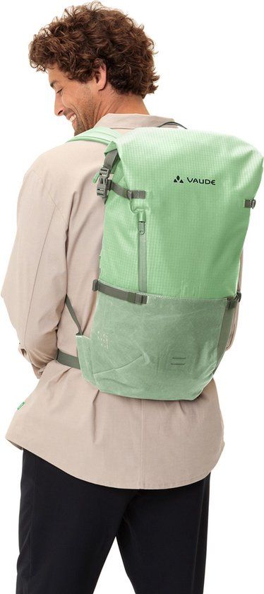 Vaude CityGo 23 II Rugzak - 34L - 16 inch Laptop Compartiment - Donkergroen