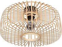 Steinhauer Plafondlamp Breeza-Beache 4146ZW Ø40cm Bamboe/Metaal Naturel
