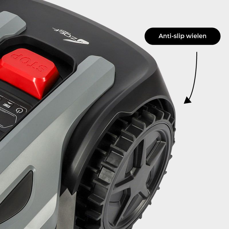 Zoef Robot Teun Robotgrasmaaier - 300 m² - Mulchfunctie - Incl. docking station