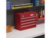 DURHAND Boîte à outils métallique 4 tiroirs rouge