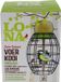 Lona Voerkooi Ovaal V1 - Voersilo - 250 ml Groen Zwart