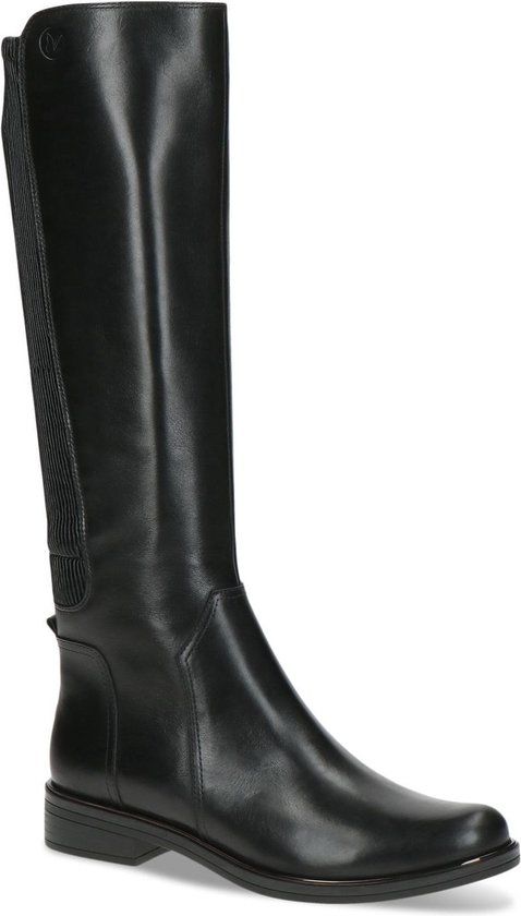 Caprice Dames Laarzen 9-25513-41 Zwart Leer/Synthetisch G-breedte Maat 37.5 EU
