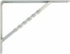 AMIG Plankdrager/steun/beugel Spiraal - metaal - zilver - H150 x B125 mm - Tot 300 kg