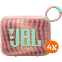 JBL Go 4 - Roze - 4 stuks