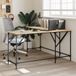 Bureau Maison Exclusive Sonoma-eikenhout, 149x149x75 cm, fibre de bois
