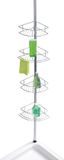 Wenko Telescopisch Doucherek Dolcedo 4-laags RVS